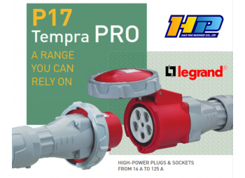 Ổ CẮM CÔNG NGHIỆP LEGRAND P17 TEMPRA PRO -P17 Industrial Sockets
