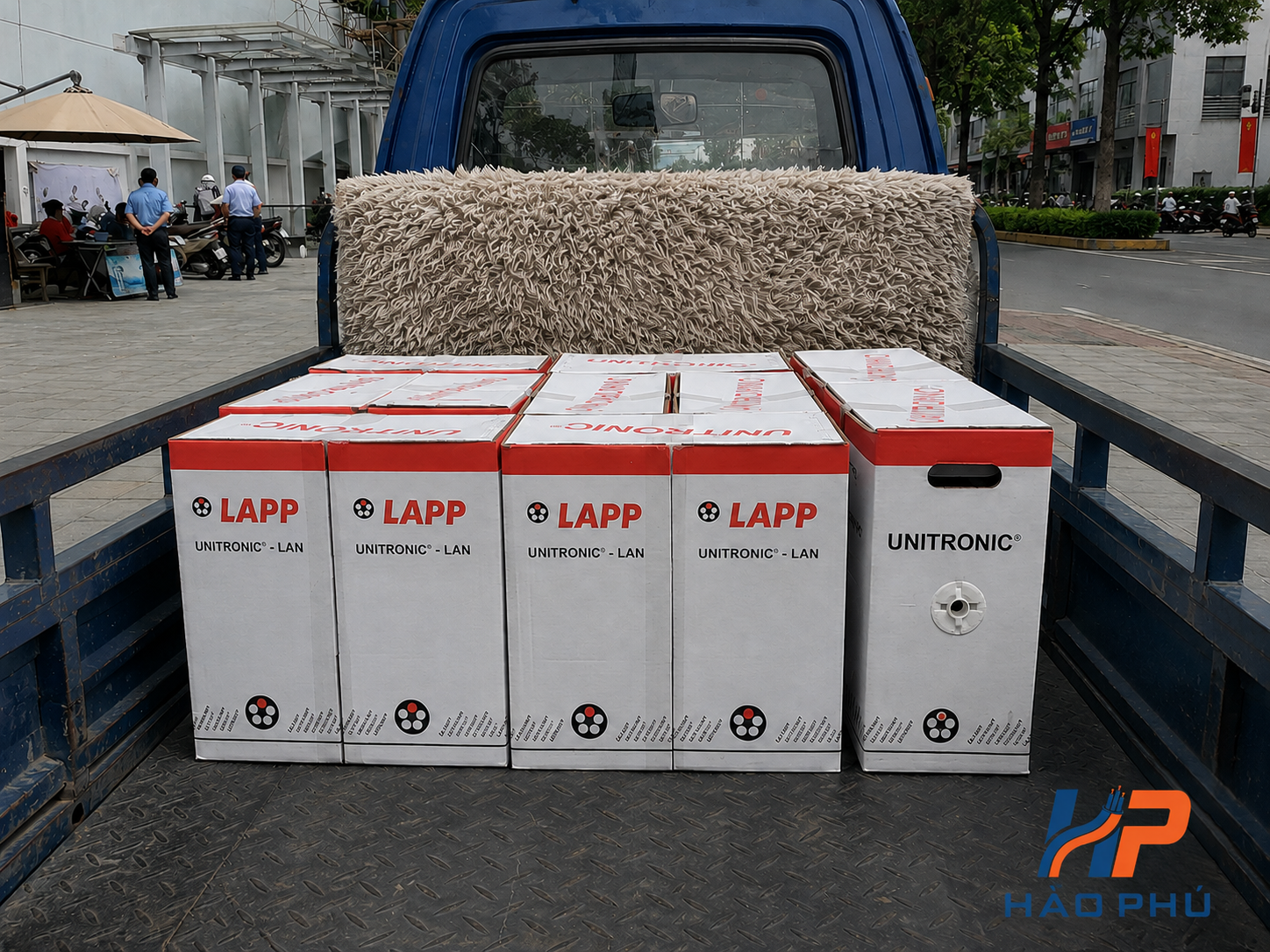 Thùng cáp LAPP UNITRONIC được Hào Phú giao cho khách hàng