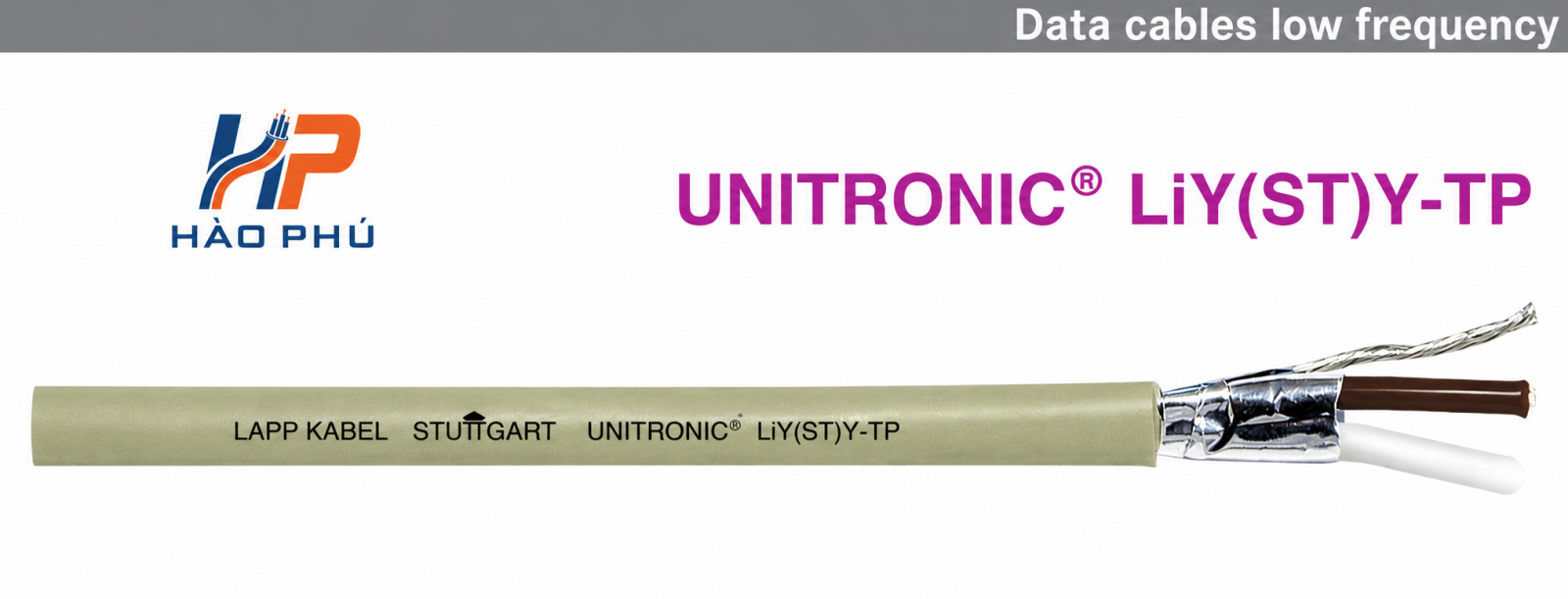 UNITRONIC LiY ST Y TP 2x2x18 AWG 3803971