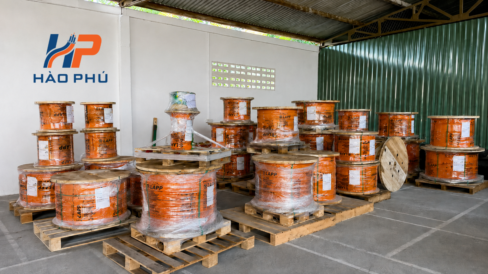 Vật tư cáp công nghiệp thực tế tại Hào Phú Cáp LAPP và vật tư công nghiệp thực tế tại Hào Phú