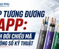 Cáp Tương Đương LAPP: Cách Đối Chiếu Mã Và Thông Số Kỹ Thuật