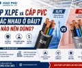 Cáp XLPE Và Cáp PVC Khác Nhau Ở Đâu? Khi Nào Nên Dùng?