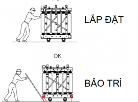 MÁY BIẾN ÁP KHÔ - LẮP ĐẶT VÀ BẢO TRÌ