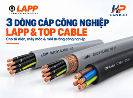 3 Dòng Cáp LAPP & TOP CABLE Đáng Quan Tâm Tại Hào Phú