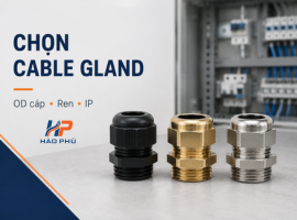 Chọn Cable Gland Theo Đường Kính Cáp, Size Ren Và Cấp IP Như Thế Nào?