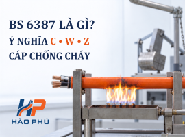 Tiêu Chuẩn BS 6387 Là Gì? Ý Nghĩa C, W, Z Khi Chọn Cáp Chống Cháy