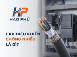 Cáp Điều Khiển Chống Nhiễu Cho PLC, Biến Tần Và BMS | Hào Phú