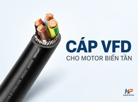 Cáp VFD là gì? Cách chọn cáp biến tần cho motor công nghiệp