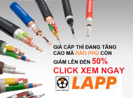 Clear Stock Lapp Kabel Tháng 6 Khuyến Mãi Lên Đến 50%