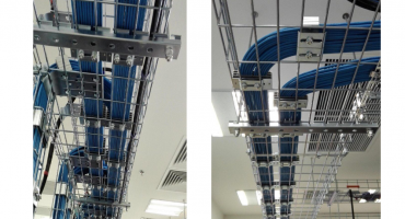 Wire mesh cable tray – Giải pháp tối ưu cho quản lý cáp trong công trình kỹ thuật hiện đại