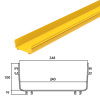 Máng Cáp Quang CF240 – Giải Pháp Quản Lý Cáp Hiệu Quả Cho Hệ Thống IDC và Viễn Thông