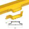 Phụ Kiện Máng Cáp Quang CF300 / Máng Cáp Quang Universal Tee – Phụ Kiện Tối Ưu Cho Hệ Thống Cáp Quang Toàn Diện