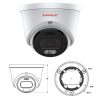 ENC-HCD8F-30R-86 / CAMERA NORDEN 5MP FIXED COMPACT DOME EYRNOR