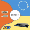 Combo ODF 24FO Single Mode Norden - Fiber Drawer LC Dạng Trượt Chuẩn Rack Cho Hệ Thống Quang