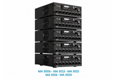 Ampli Trộn Một Vùng AEX MA 3000 Series – 60W đến 500W