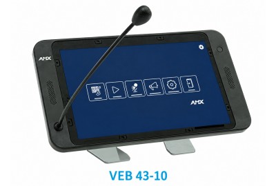 Bàn Gọi Mạng AEX VEB 43-10 – Màn Hình Cảm Ứng 10 Inch