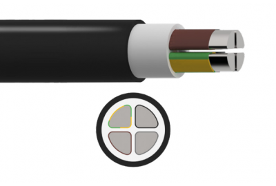 Cáp dẫn nhôm NAYY PVC PVC 0,6/1kV