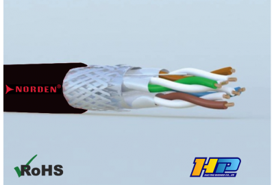 Cáp mạng Category 6 S/FTP trong nhà / ngoài trời Norden 113-21003504BK – Giải pháp ổn định và bền bỉ cho hệ thống mạng hiện đại
