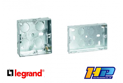 CLIPPER - HỘP SAU THÉP GẮN PHẲNG - LEGRAND