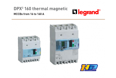 DPX3 160 Thermal Magnetic - MCCBs From 16A To 160 A