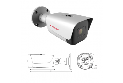 ENC-HBU8M-80R-94 / CAMERA NORDEN 5MP MOTORIZED BULLET CAMERA