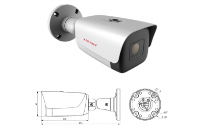 ENC-HBUAM-80R-94 / CAMERA NORDEN 8MP MOTORIZED BULLET 