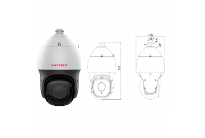 ENC-HHP5Z-150R-92 / CAMERA NORDEN 2MP PTZ DOME EYENOR