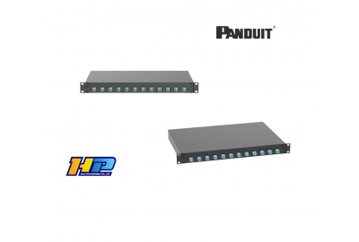 Hộp Phối Quang & Khay Chứa Sợi Quang FD1W12AQDLCZ PANDUIT ODF 12 Ports, đã tích hợp sẵn Module LC duplex, OM3/OM4 Multi Mode