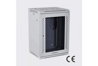 Tủ mạng trong nhà cửa kính trước bằng thép mạ kẽm Norden – Bảo vệ thiết bị mạng tối ưu