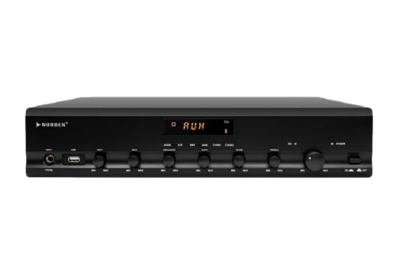 Ampli trộn kỹ thuật số kèm đầu phát đa phương tiện 120W NVS‑90300121MA – Digital Mixer Amplifier Norden