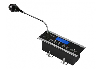 Micro Chủ tọa Tích hợp Bàn NVS-DC600091CM – Giải pháp hội nghị thông minh với chức năng bỏ phiếu