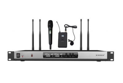 Bộ micro không dây 1 cầm tay + 1 cài áo Norden – Giải pháp linh hoạt cho mọi sự kiện
