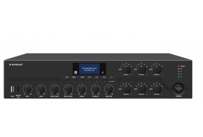 Bộ trung tâm PA 6 vùng kèm amply 350W – Norden 6-Zone Integrated PA Host with 350W Amplifier