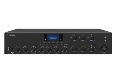 Bộ điều khiển trung tâm âm thanh 6 vùng 500W – Norden (6 Zone Integrated PA Host with 500W Amplifier)