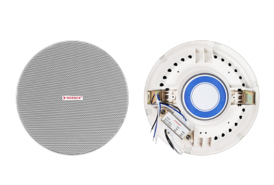 Loa âm trần đồng trục 6.5 inch viền hẹp 10W – Norden (6.5” Narrow Edge Coaxial Ceiling Speaker)