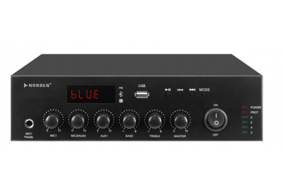 Amply trộn kỹ thuật số mini 60W – 60W Mini Digital Mixer Amplifier Norden Communication