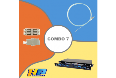Combo ODF 64FO Single Mode Norden – Bộ Tủ Phối Quang LC 48 Cổng Dạng Rack Cho Hệ Thống Viễn Thông