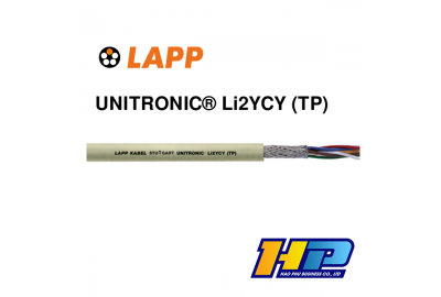 CÁP TÍN HIỆU 2 LỚP CHỐNG NHIỄU CHO HỆ THỐNG RS485/RS422 UNITRONIC® Li2YCY (TP)